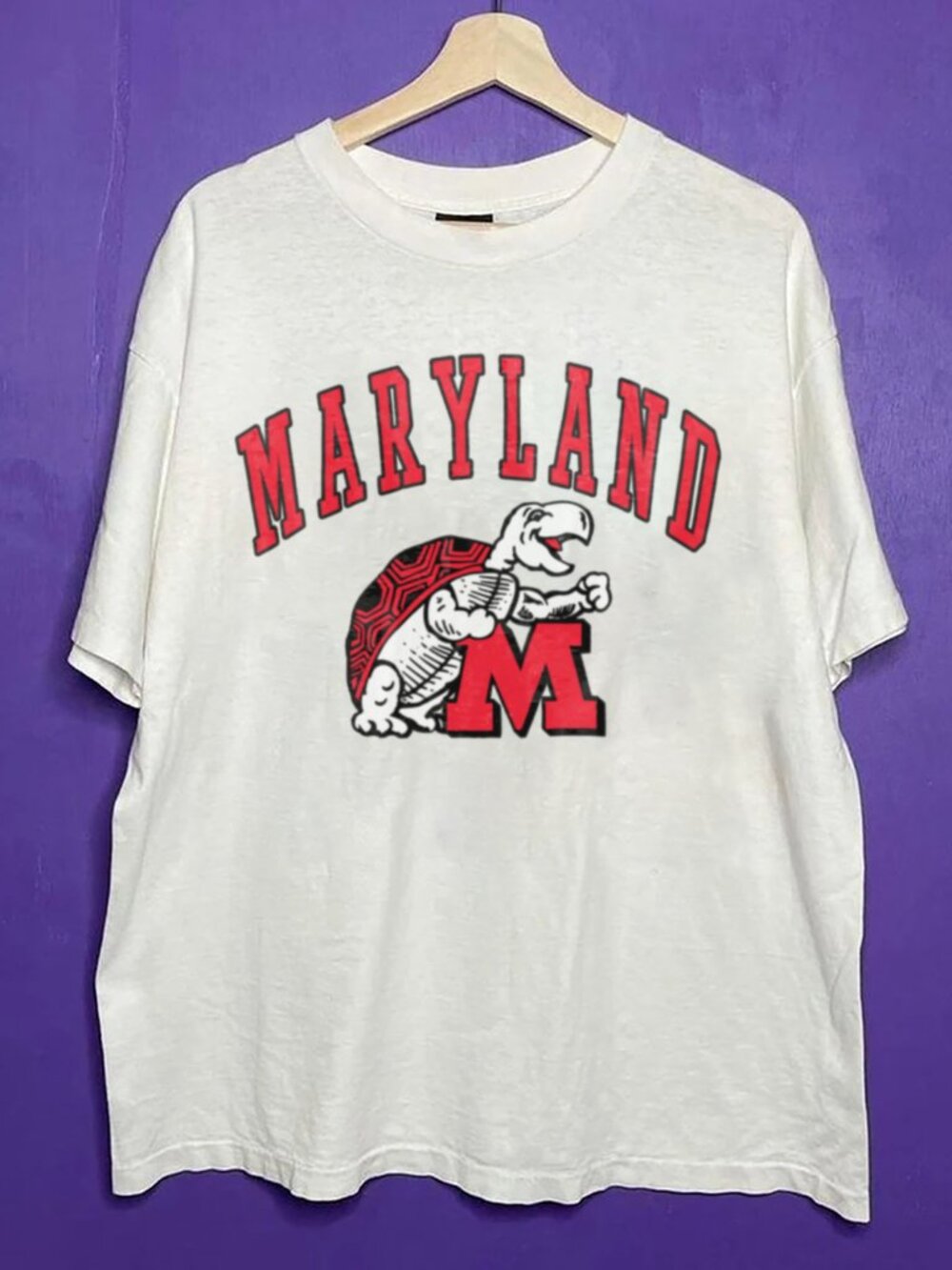 Vintage Maryland Terrapins Football Shirt, University of Maryland Unisex Shirt